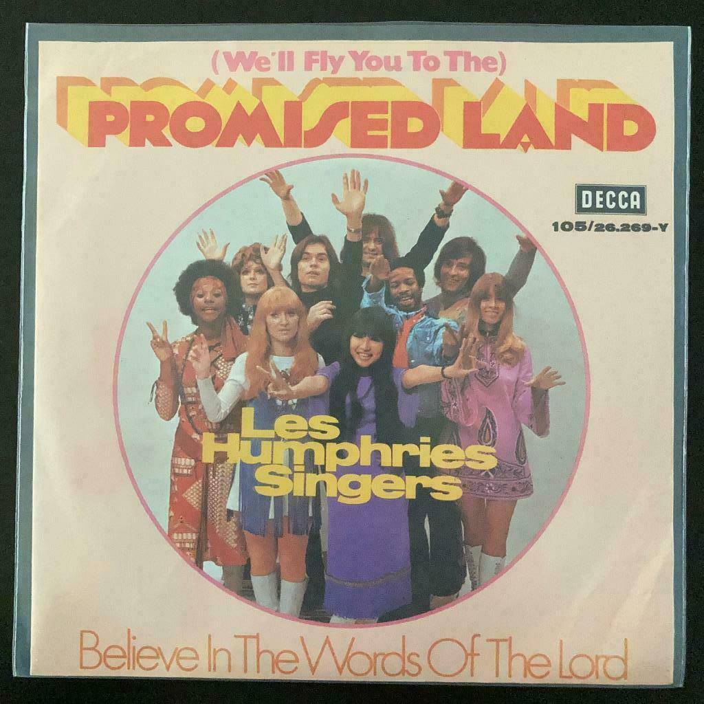 7" Les Humphries Singers - Promised Land (DECCA 1971) VG+, Cd's en Dvd's, Vinyl Singles, Verzenden, Gebruikt, Wereldmuziek