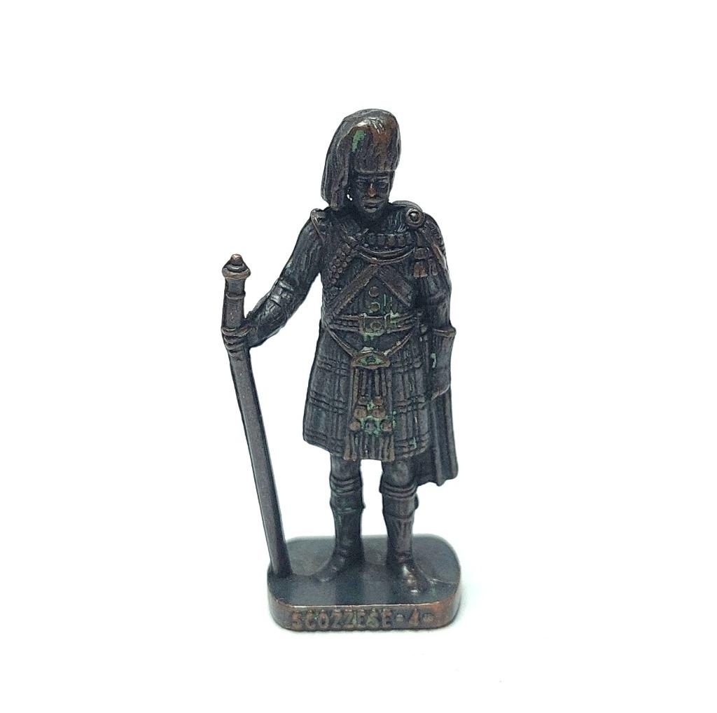 Metal Schotten um 1743 n4 Scozzese Tambourmajor Bruniert RP, Enlèvement ou Envoi, Utilisé, Figurines