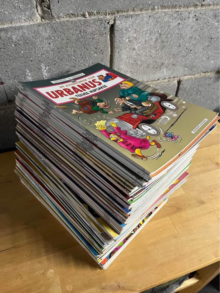 Urbanus Strips 74 stuks tussen 1 tot en met 93, Boeken, Meerdere stripboeken, Verzenden, Zo goed als nieuw