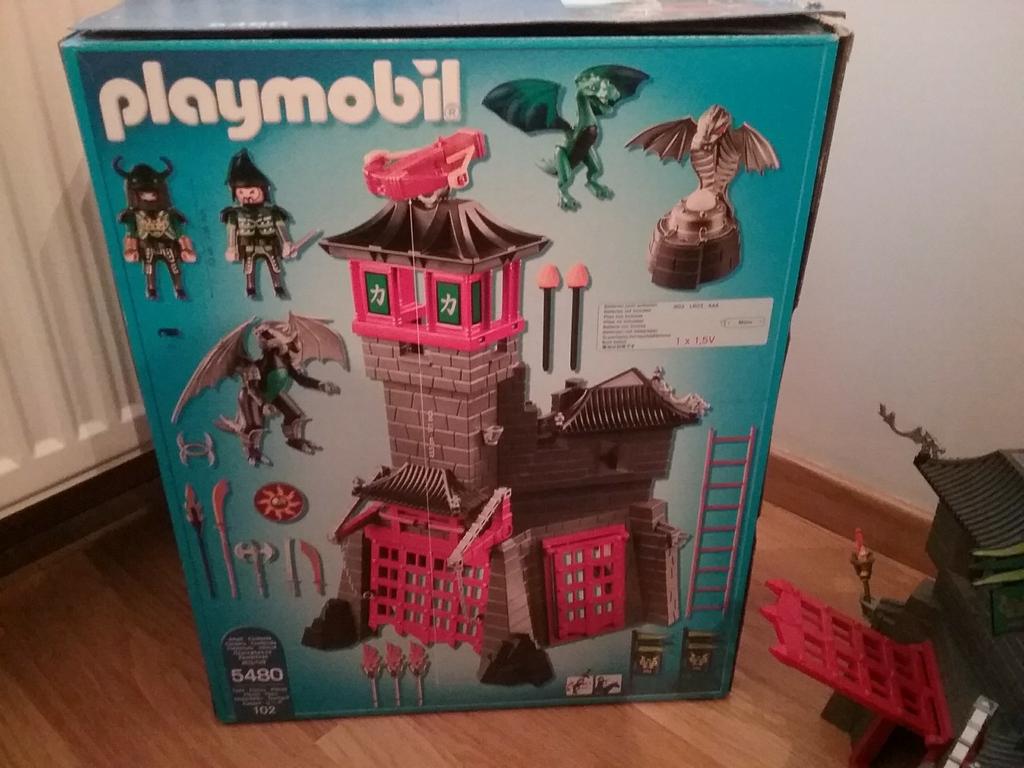 Playmobil dragons compleet, Ophalen, Zo goed als nieuw