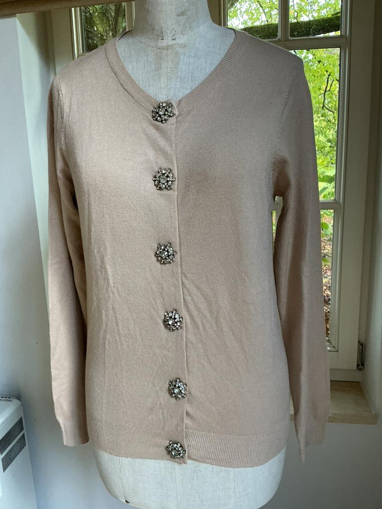 Cardigan Donna Roma, taille S, Vêtements | Femmes, Pulls & Gilets, Porté, Taille 34 (XS) ou plus petite, Beige, Enlèvement ou Envoi