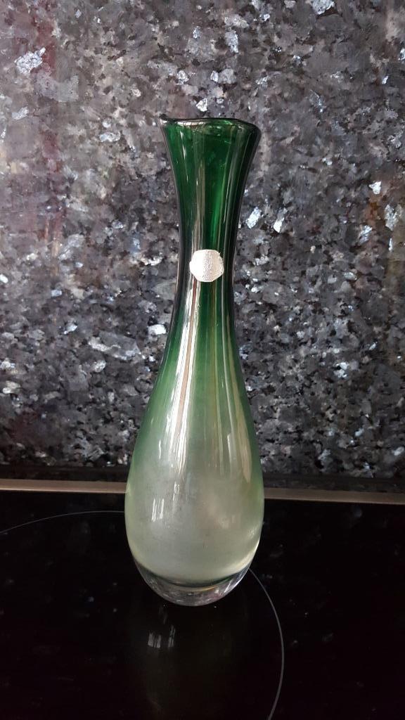 Vase soliflore en cristal Val Saint Lambert, Enlèvement ou Envoi