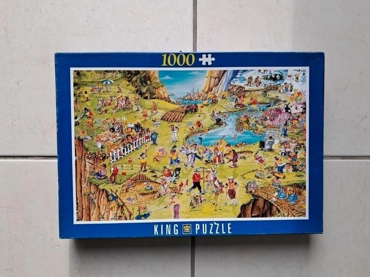 Comic puzzel 1000 stukjes - Golf, Enlèvement, Utilisé