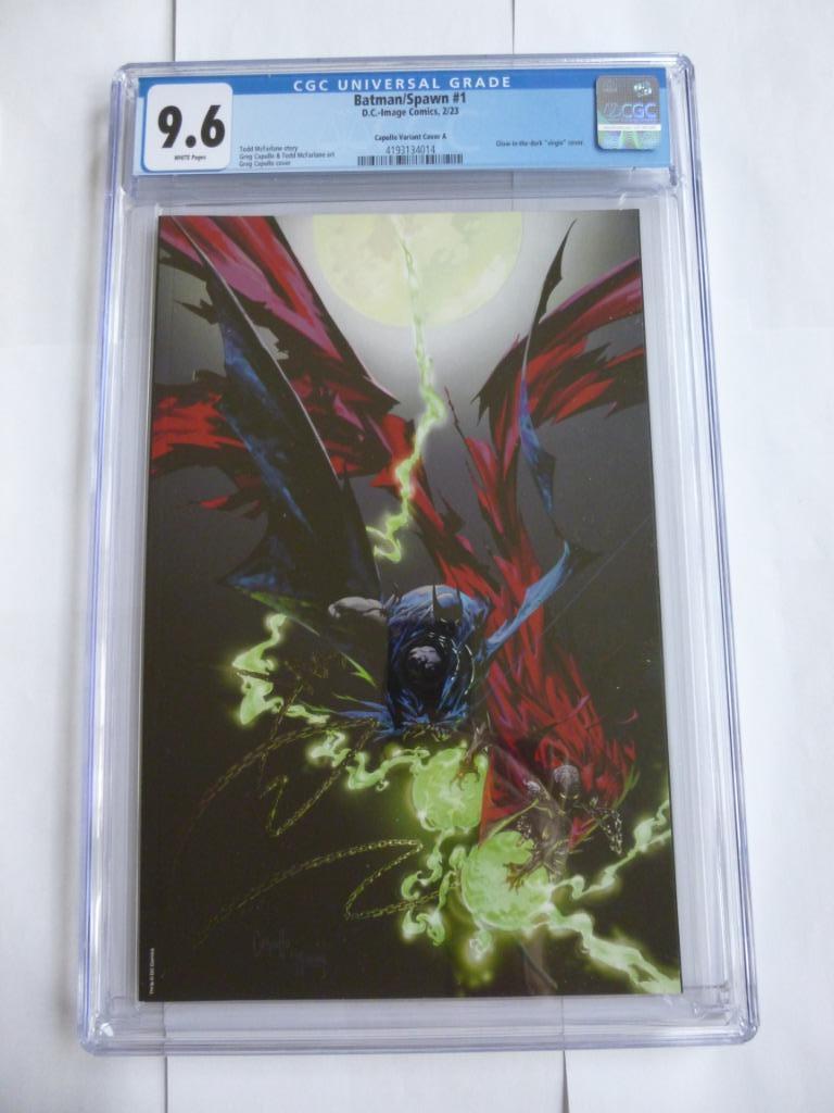 DC/IMAGE COMIC CGC9.6 GRADED"BATMAN/SPAWN''#1 UIT 2023, Neuf, Enlèvement ou Envoi, DC comics, Comics