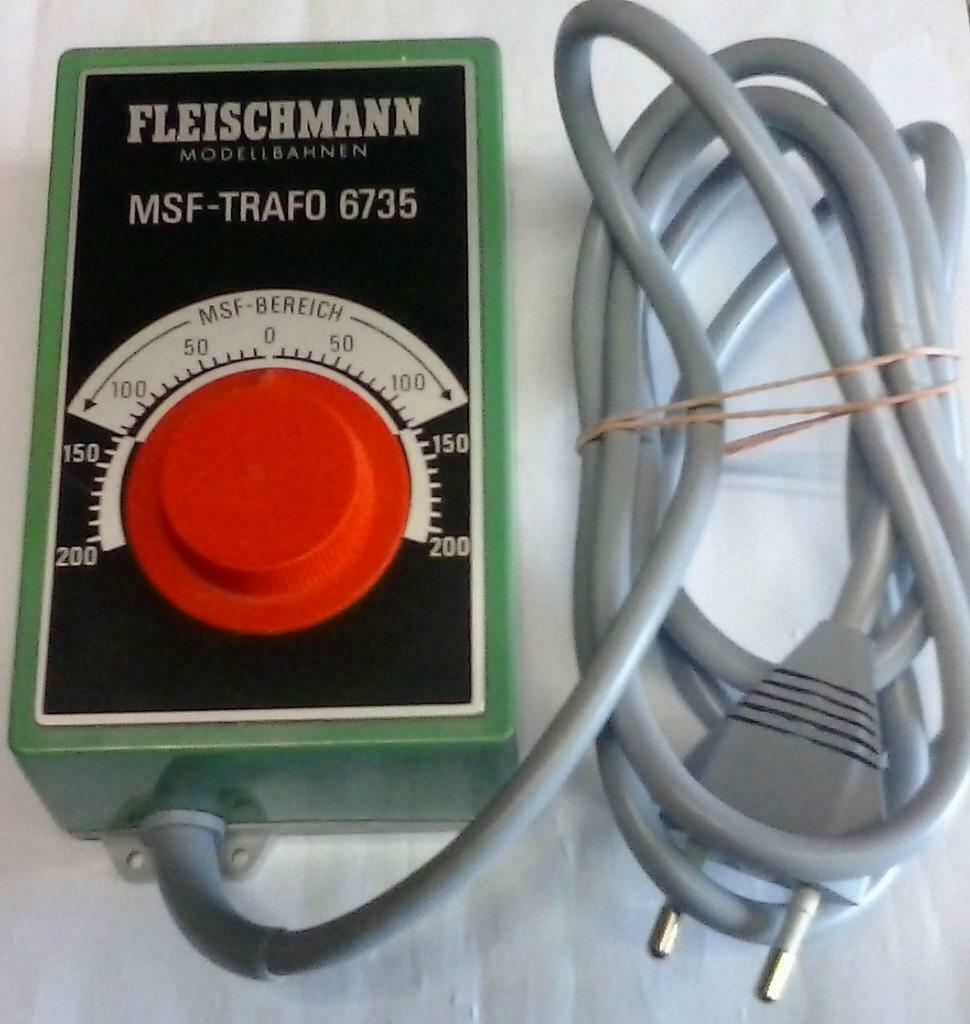 Fleischman HO N 6735 – MSF - Transformateur réglable, Enlèvement ou Envoi, Fleischmann, Transformateur ou Alimentation, Utilisé