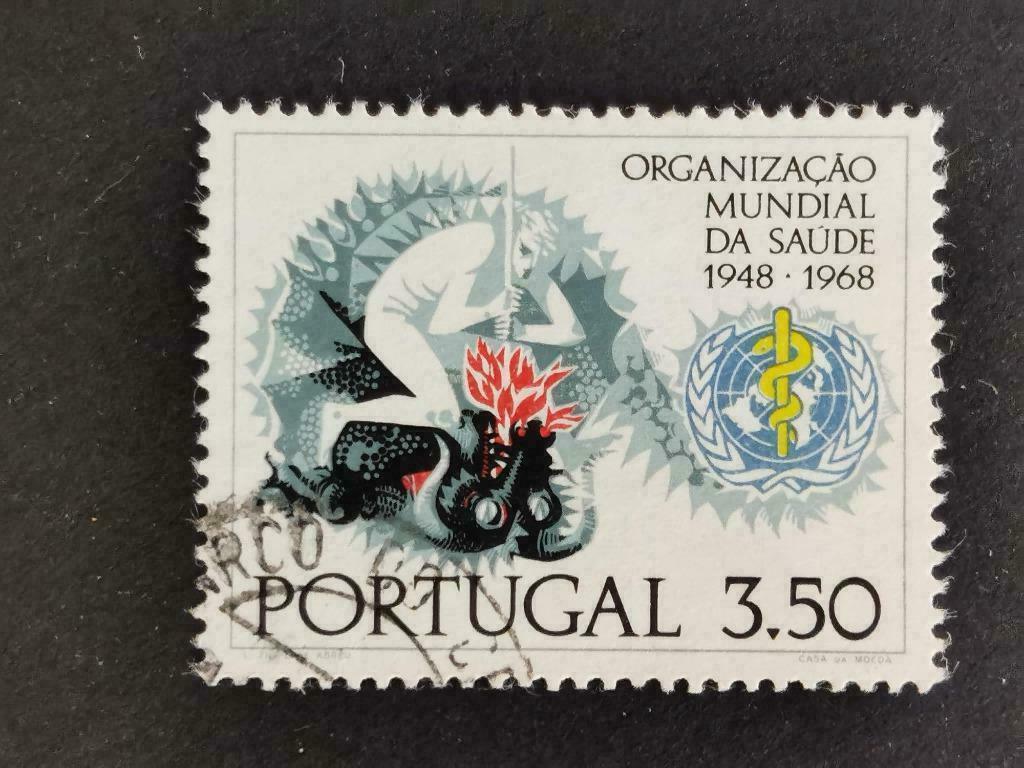 Portugal 1968 - OMS, Envoi, Portugal, Affranchi