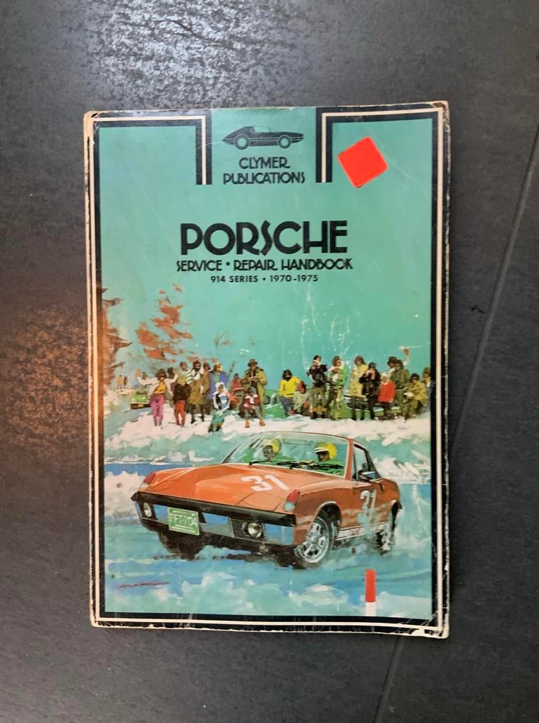 Porsche 914 series service repair handbook 1970-1975, Boeken, Ophalen of Verzenden, Porsche