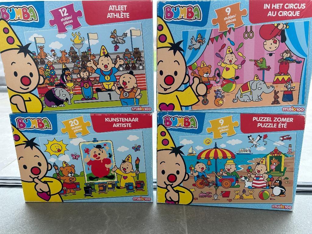 Bumba puzzels (4), Ophalen, 10 tot 50 stukjes, Gebruikt, 2 tot 4 jaar