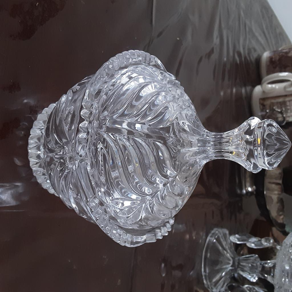 Bleikristallen suikerpot of bonboniere, Antiek en Kunst, Ophalen