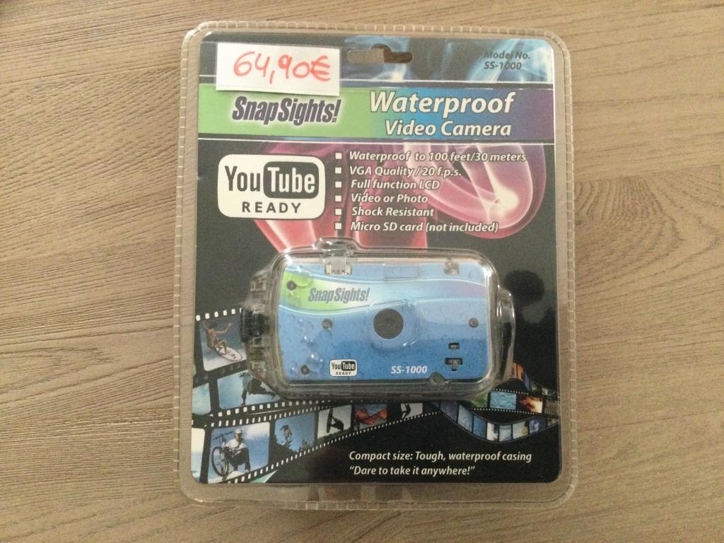 Waterproof Video Camera Nieuw aan 15€, Ophalen of Verzenden, Nieuw, Onderwaterhuis of Camera
