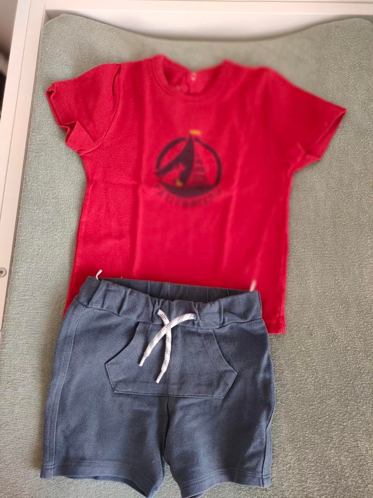 T-shirt avec pantalon taille 86, Enlèvement, Pantalon