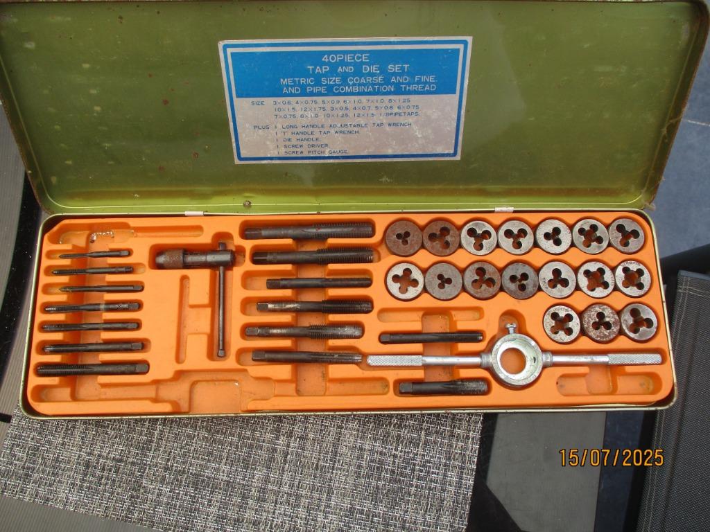 Draadsnij set, Ophalen of Verzenden, Gebruikt