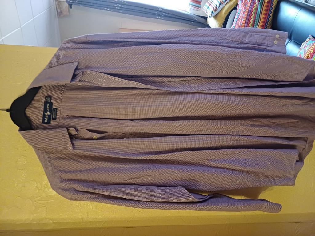 Chemise Ralph Lauren coton 42-43, Vêtements | Hommes, Chemises, Porté, Enlèvement ou Envoi