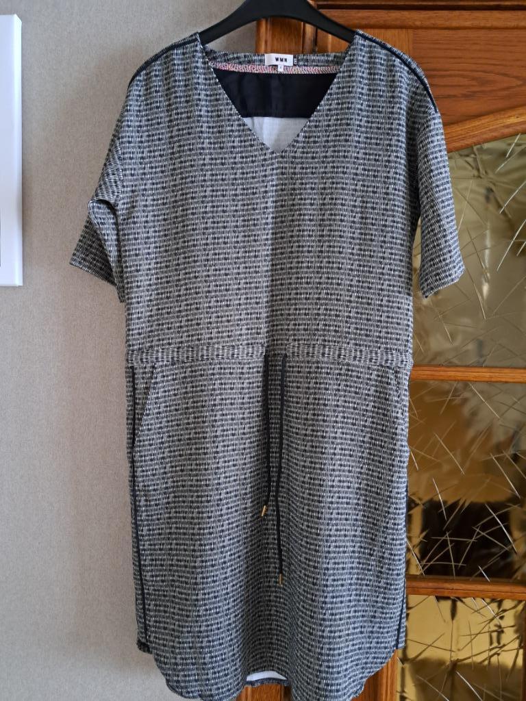Jurk CKS maat S, Kleding | Dames, Jurken, Zwart, Ophalen of Verzenden, Zo goed als nieuw, Maat 36 (S)