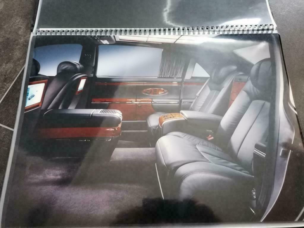Couverture en cuir du catalogue Maybach, Enlèvement ou Envoi, Comme neuf, Mercedes