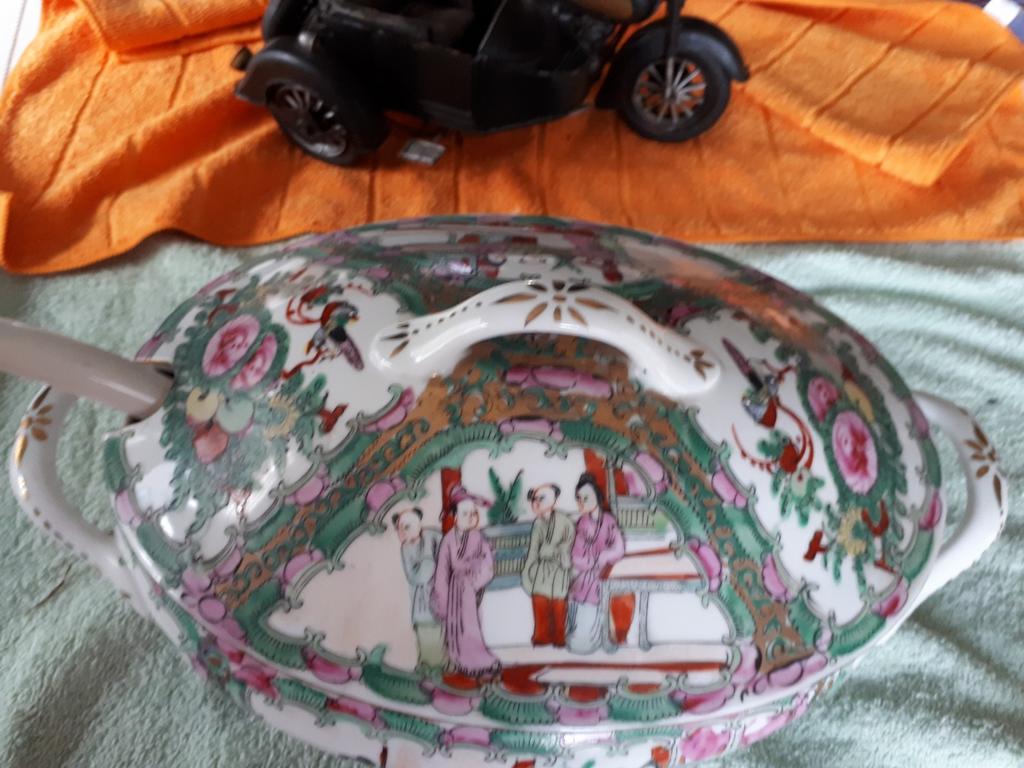 Chinese porselein Kanton, Antiek en Kunst, Ophalen