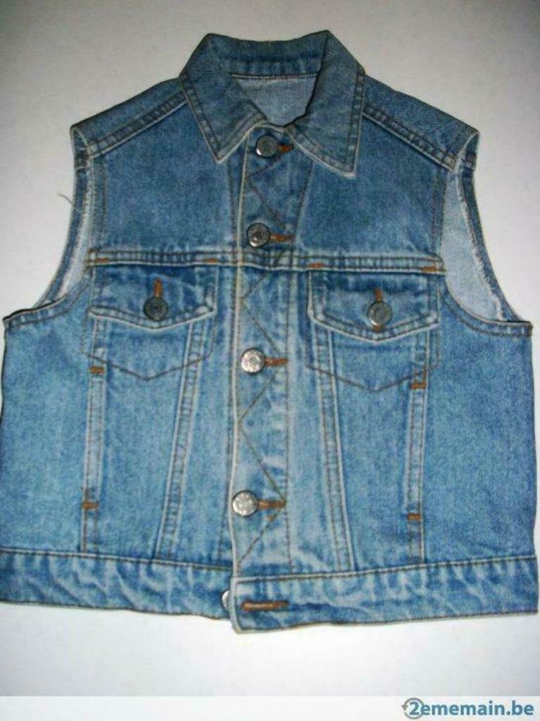 vestes en jean pour enfants, Enlèvement ou Envoi, Comme neuf, Garçon ou Fille, Pull ou Veste