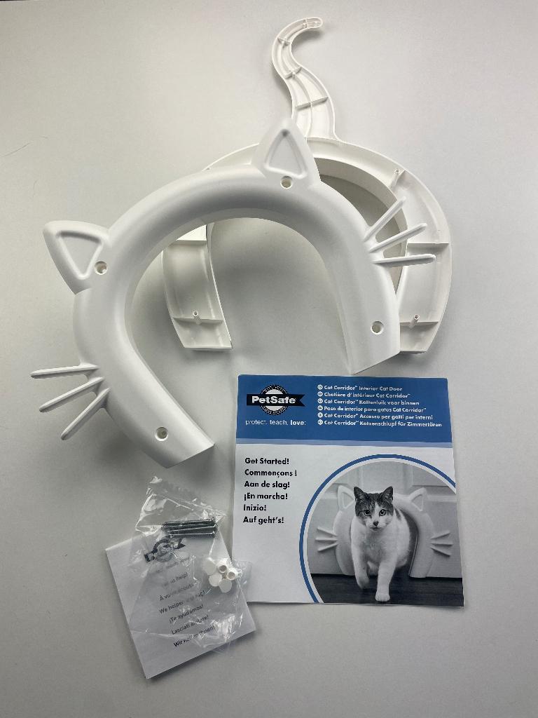 PetSafe Cat Corridor – deurdoorgang voor katten, Dieren en Toebehoren, Ophalen of Verzenden, Nieuw