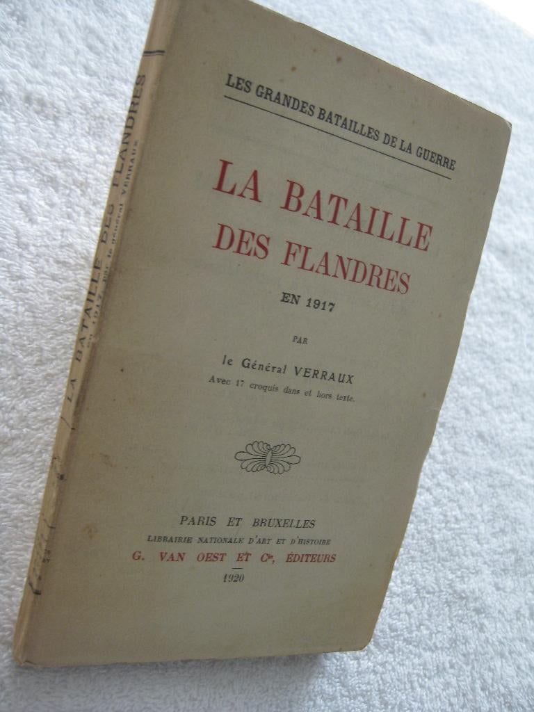 Oorlog 14-18 - Generaal Verraux - 1920 - zeldzaam, Boeken, Oorlog en Militair, Gelezen, Algemeen, Ophalen of Verzenden