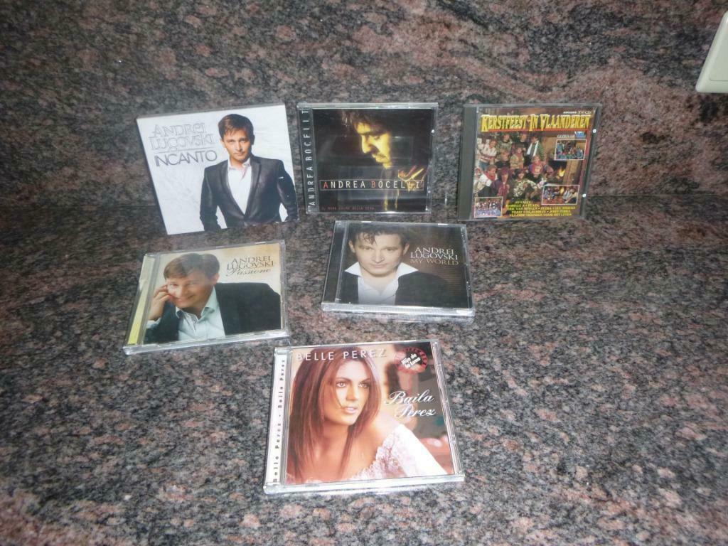 Cd's Andrei Lugovski, Helmut Lotti, Christoff, Jantje Smitt., Enlèvement