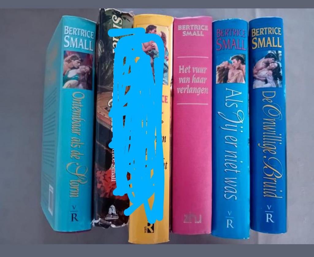 4 historische romans Bertrice Small, Boeken, Ophalen of Verzenden, Gelezen