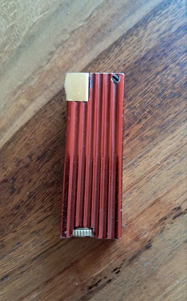 Briquet Benlow Golmet rouge, Enlèvement, Utilisé, Briquet