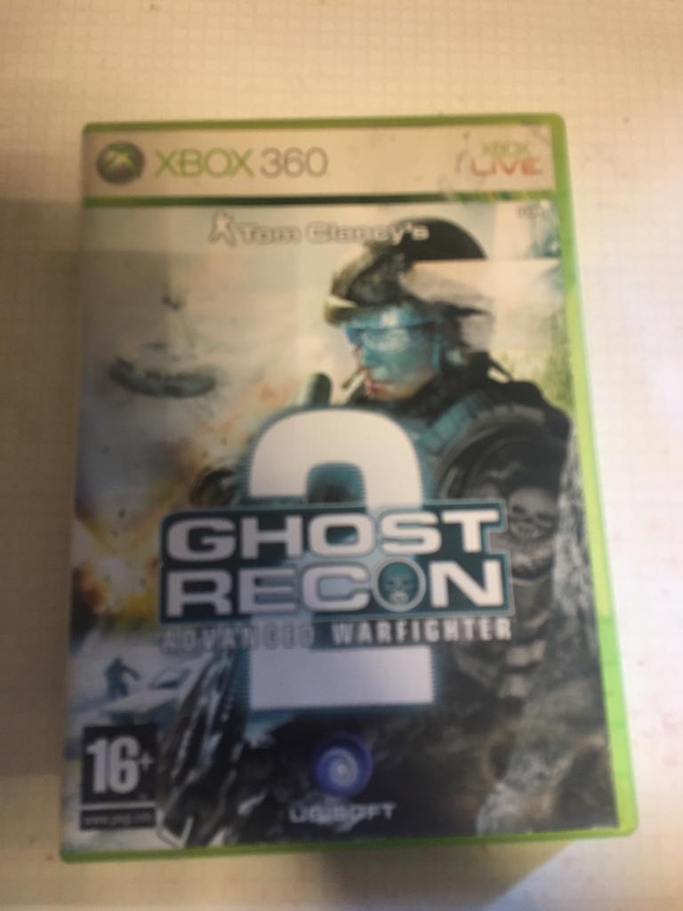 Xbox 360 ghost recon advanced warfighter 2, Enlèvement ou Envoi, Utilisé