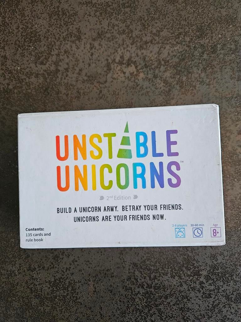 Unstable Unicorns, Ophalen of Verzenden, Gebruikt
