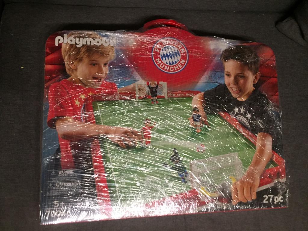 Playmobil voetbalveld Bayeren Munchen, Ophalen of Verzenden, Nieuw, Complete set