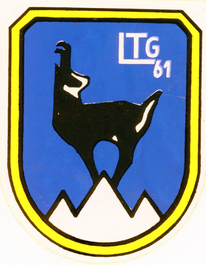 zelfklever Lufttransportgeschwader 61 - Luftwaffe, Verzamelen, Militaria | Algemeen, Verzenden, Luchtmacht, Overige typen