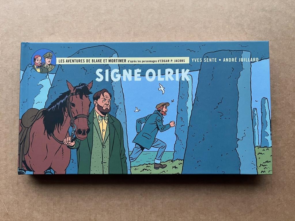 Blake et Mortimer - Signé Olrik T30 - TL - Juillard - EO2024, Envoi