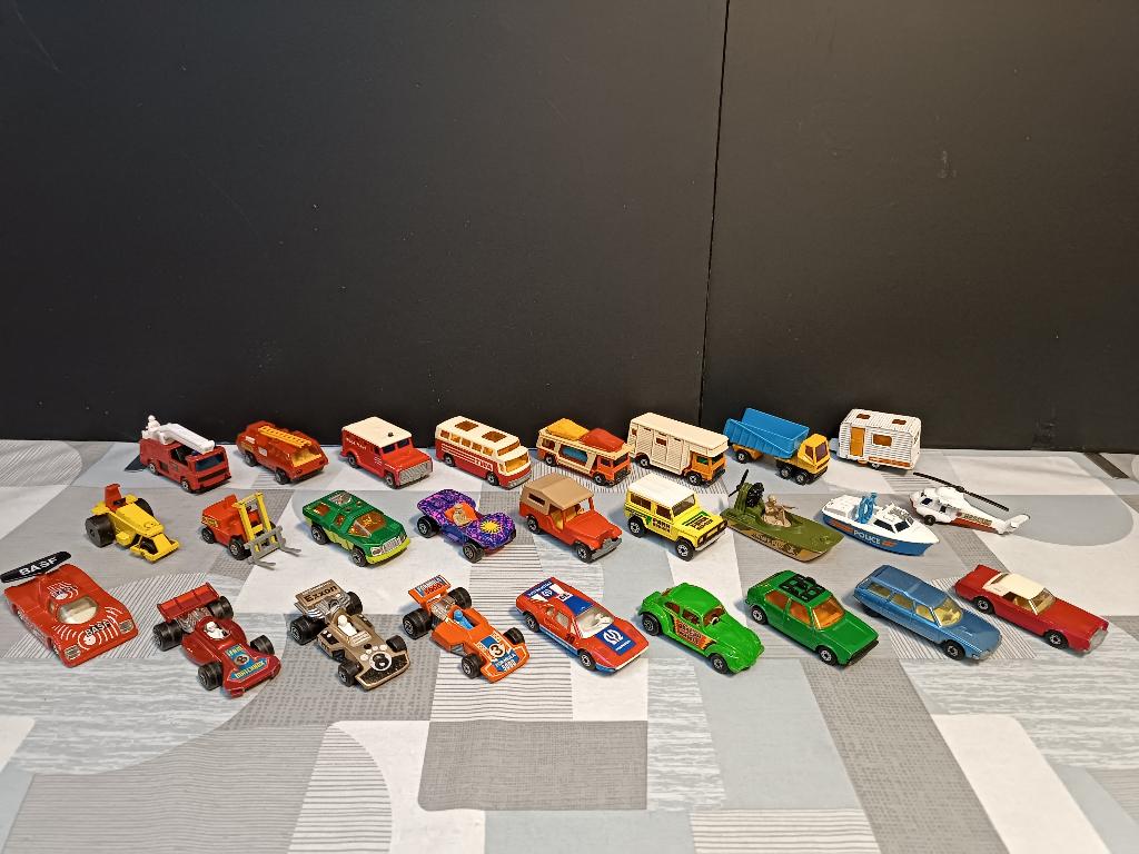 Matchbox Series Lesney - Ferrari Jeep Formule 1 VW Kever, Enlèvement ou Envoi, Utilisé, Voiture, Lesney