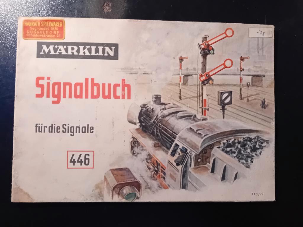 Marklin signalbuch 1955-1956, Ophalen of Verzenden