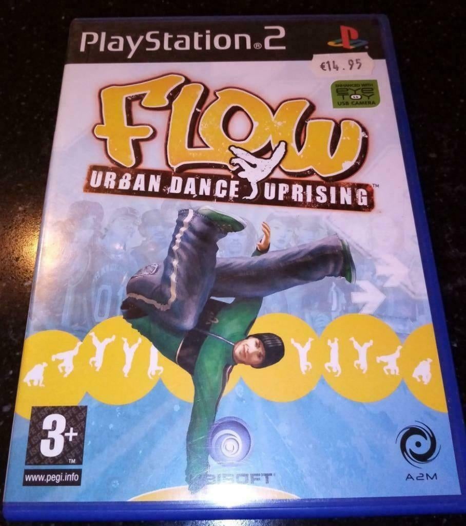 Flow – Urban Dance Uprising - PS2, Gebruikt, 1 speler, Ophalen of Verzenden, Vanaf 3 jaar