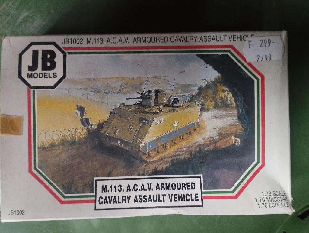 JB models 1002, M113 ACAV, Neuf, Autres marques, 1:50 ou moins, Tank
