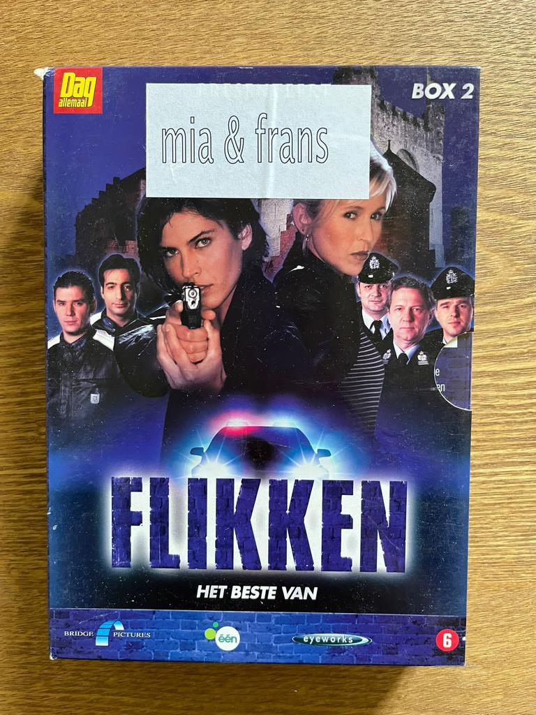 DVD Flikken (box2 - 2dvd), Cd's en Dvd's, Vanaf 6 jaar, Ophalen of Verzenden, Zo goed als nieuw, Actie en Avontuur