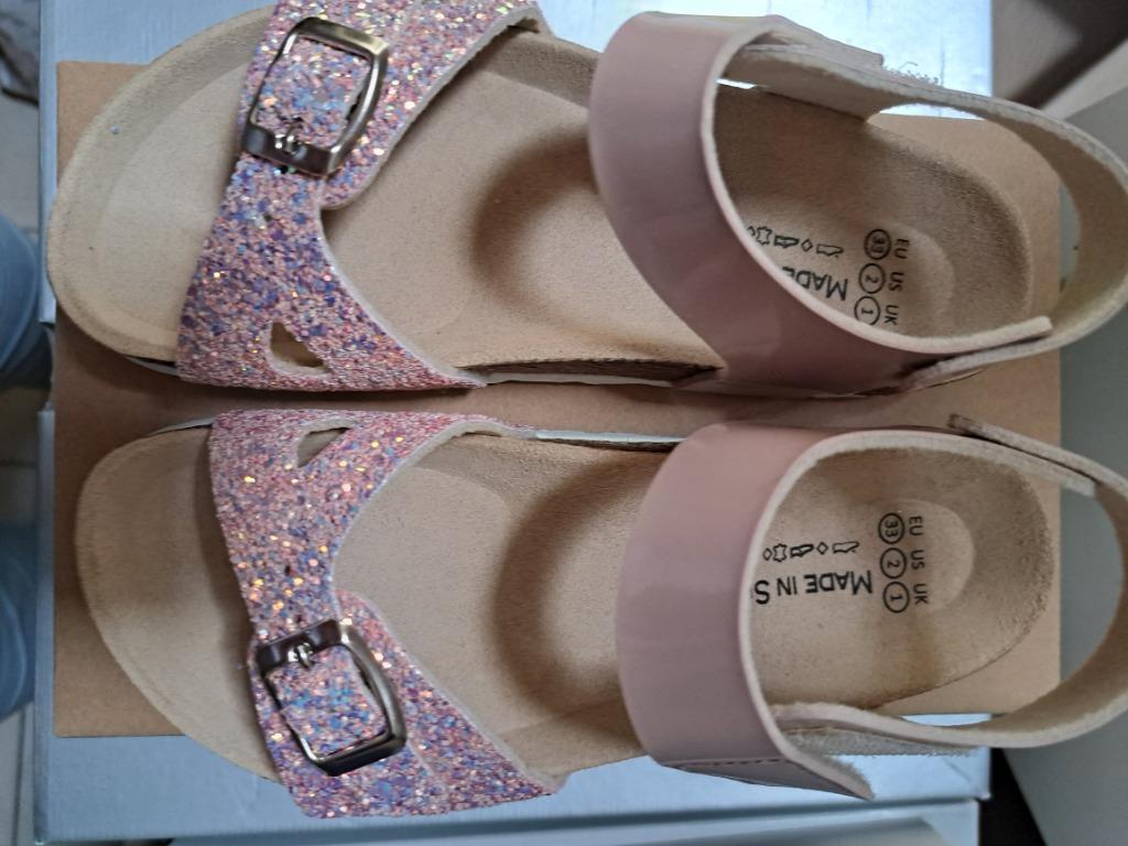 Nieuwe sandalen meisjes roze glitter maat 33, Meisje, Overige typen, Nieuw, Ophalen of Verzenden