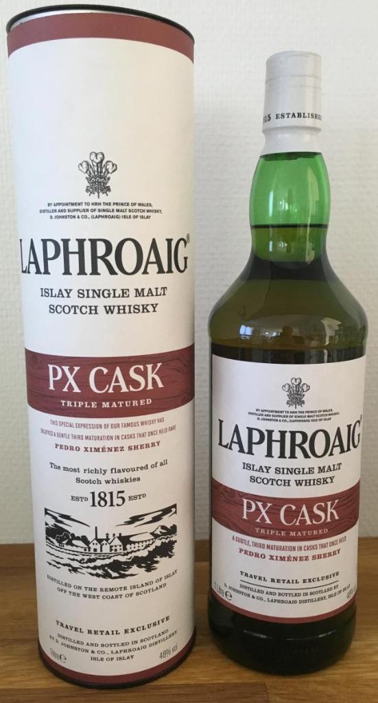 Laphroaig px cask whisky, Verzamelen, Ophalen, Overige gebieden, Overige typen, Nieuw