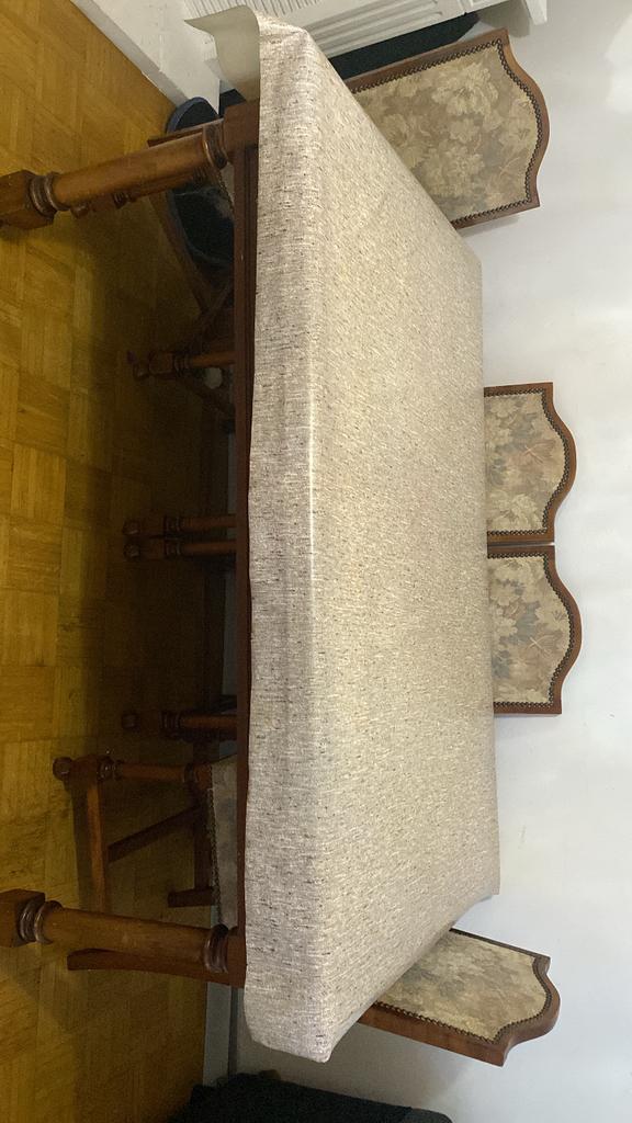 Eettafel, Huis en Inrichting, Tafels | Eettafels, Ophalen, 100 tot 150 cm, Zo goed als nieuw, Vijf personen of meer