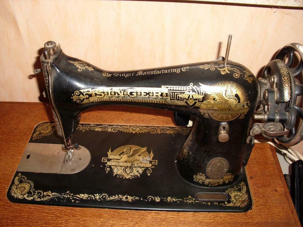 Singer naaimachine, Ophalen