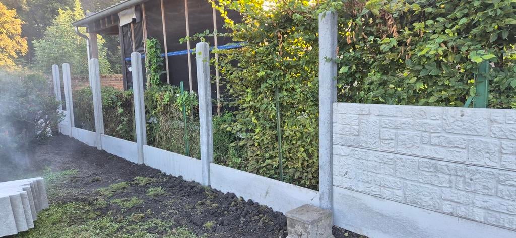 Clôture/palissade en béton !, Enlèvement ou Envoi