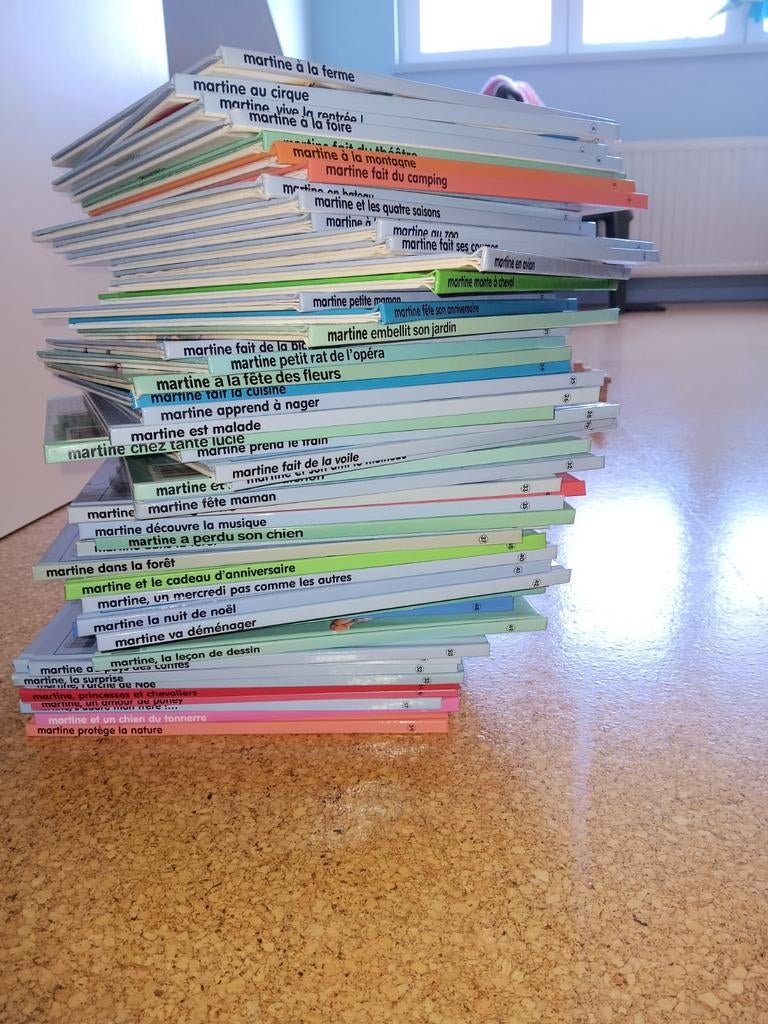 collection Martine 50 livres, Utilisé