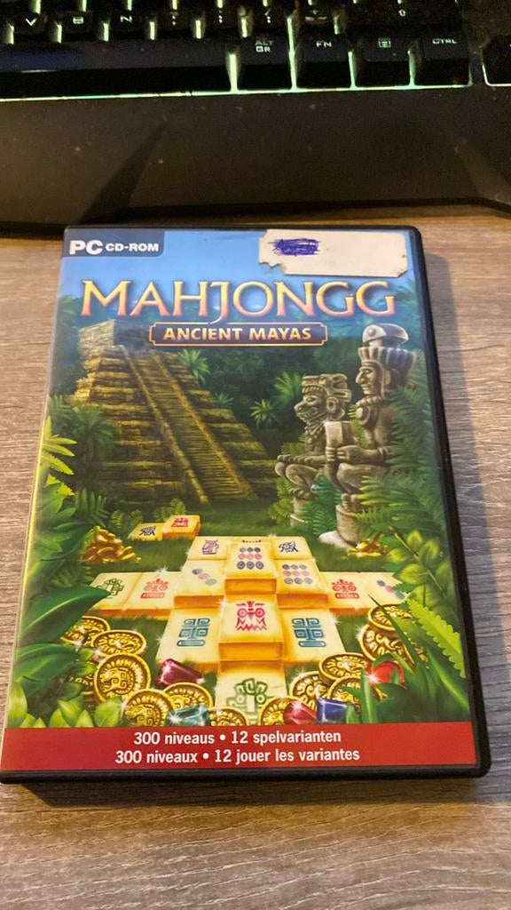 Mahjongg ancient mayas, 1 speler, Ophalen of Verzenden, Zo goed als nieuw