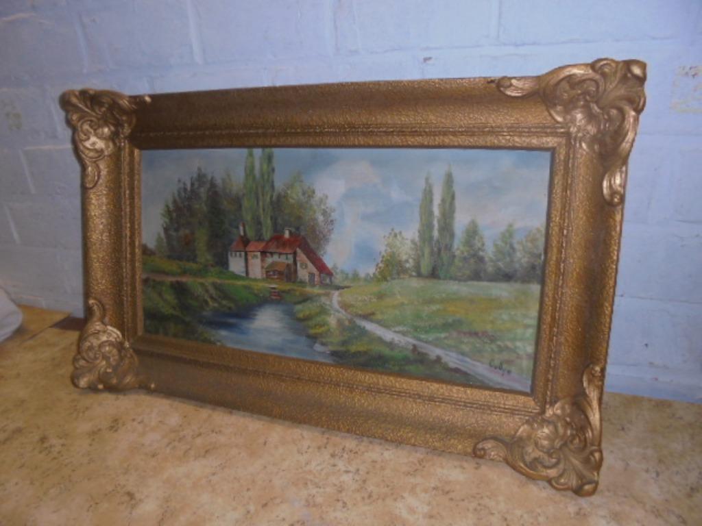 schilderij, Ophalen
