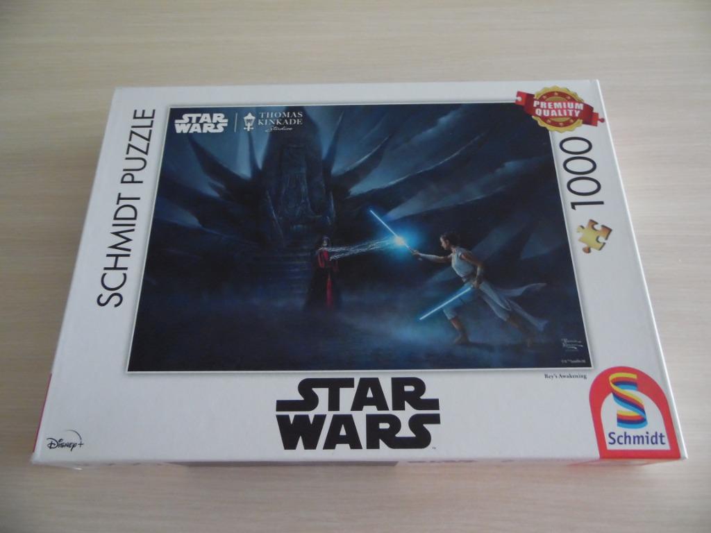 STAR WARS PUZZEL VAN 1000 STUKJES, Hobby en Vrije tijd, Ophalen of Verzenden, 500 t/m 1500 stukjes, Zo goed als nieuw, Legpuzzel