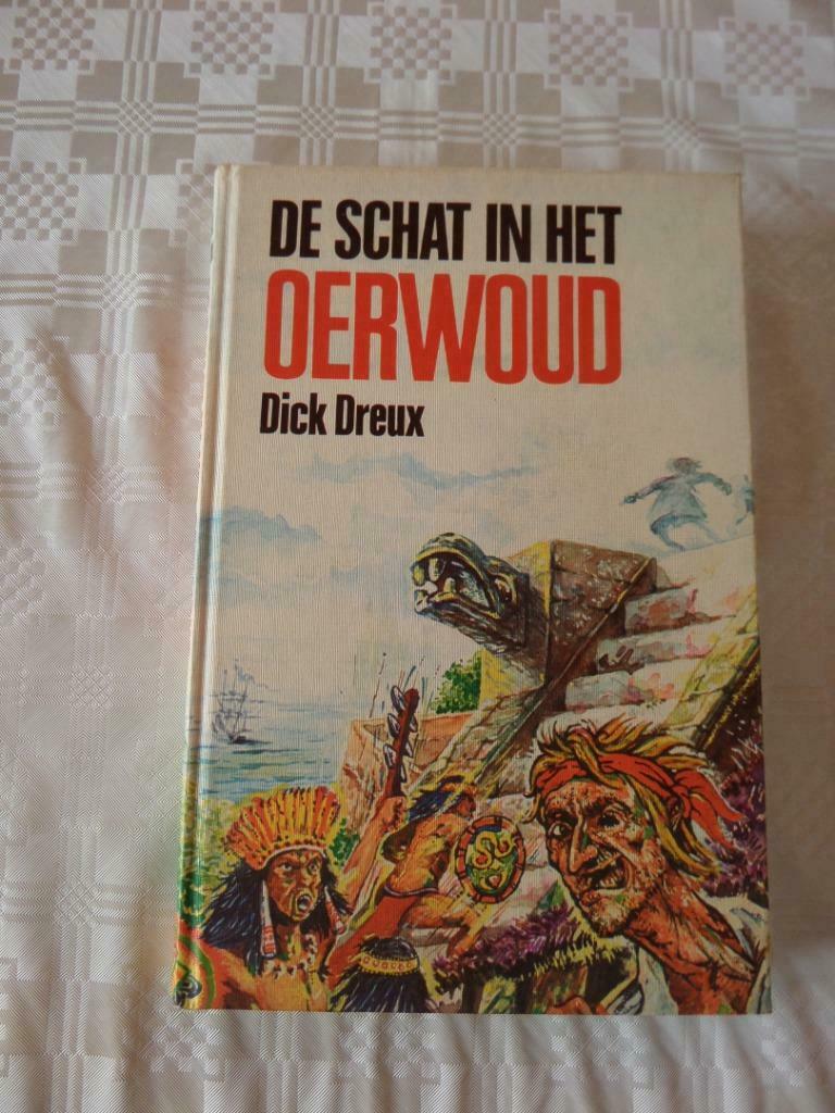 Boek 'De schat in het oerwoud', Ophalen of Verzenden, Gelezen, Dick Dreux