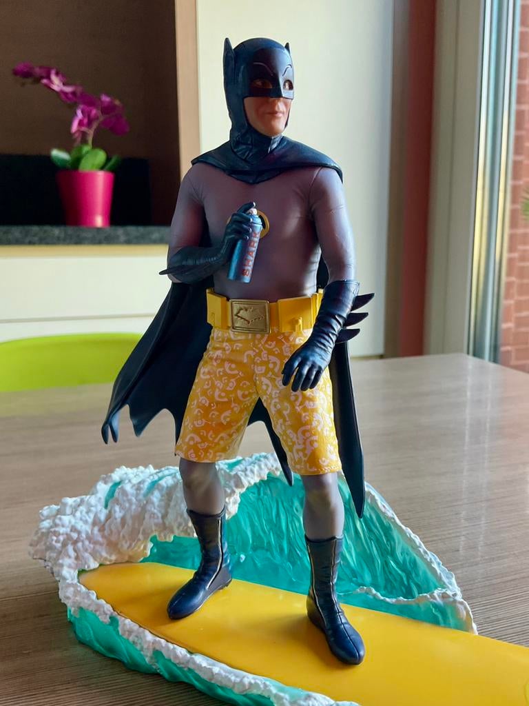 Iron Studios Batman 66 Surf Deluxe BDS Art 1/10 figuur, Verzamelen, Ophalen of Verzenden, Zo goed als nieuw