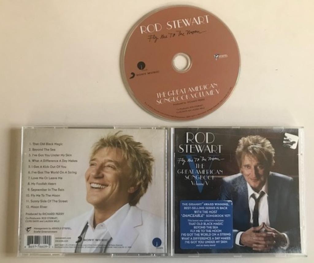 CD ROD STEWART - THE GREAT AMERICAN SONGBOOK VOLUME V FLY ME, Cd's en Dvd's, Ophalen of Verzenden, Gebruikt