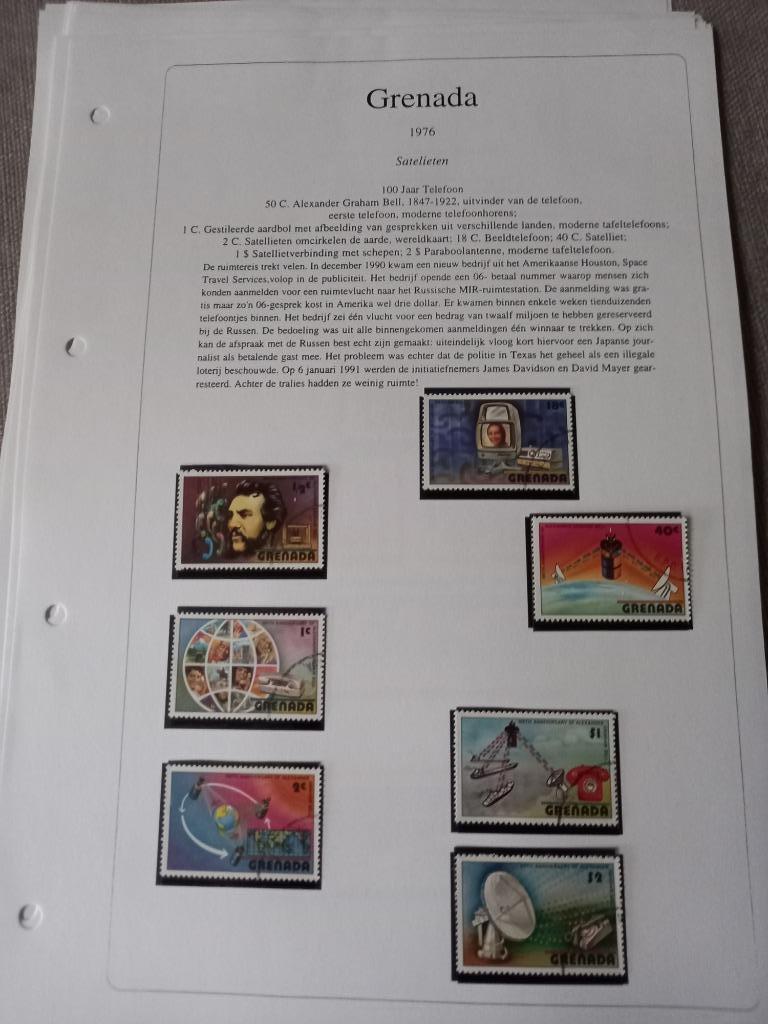 Ruimtevaart lot 317, Ruimtevaart, Ophalen of Verzenden, Zonder envelop, Gestempeld
