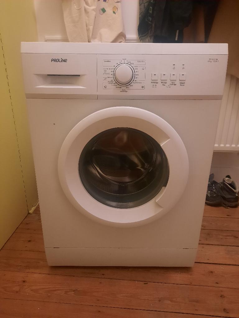 Lave-linge proline, Electroménager, Lave-linge, Comme neuf, Chargeur frontal, 4 à 6 kg, Moins de 85 cm, 1200 à 1600 tours, Classe énergétique A ou plus économe